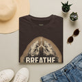 Breathe Lungs Graphic T‑Shirt — Inspirational Respiratory Awareness Tee