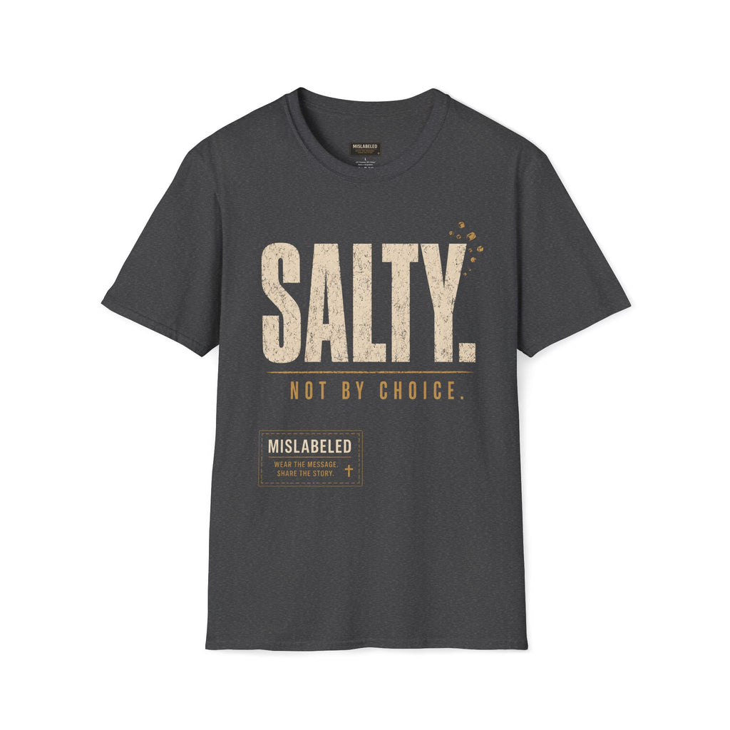 Salty. Not By Choice. Vintage Graphic T‑Shirt